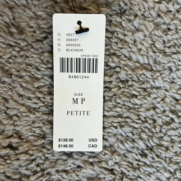 NWT Anthropologie Faux Leather Pants - Medium Petite - Picture 9 of 9